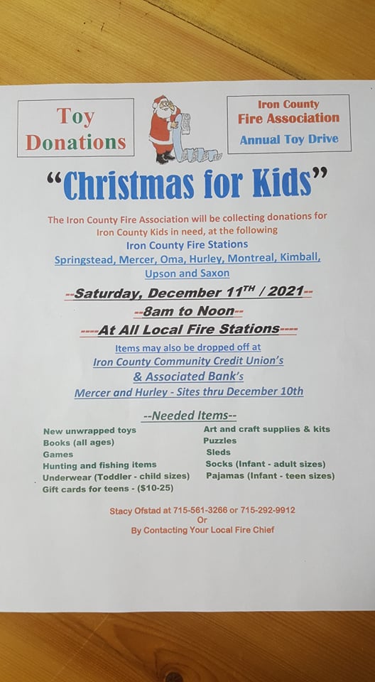 Christmas for kids - Iron County Toy Drive